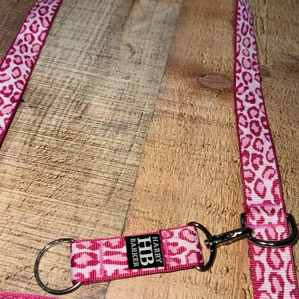 Harry Barker Collar & Leash Pink New Unused‎